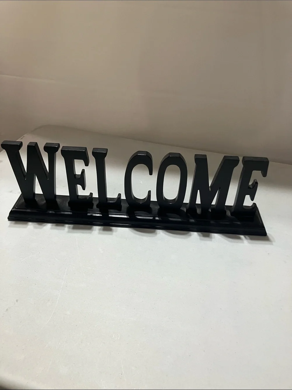 Target Black Decorative Welcome Table Sign